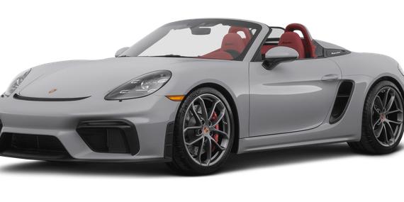 PORSCHE 718 BOXSTER SPYDER 2021 WP0CC2A89MS240520 image